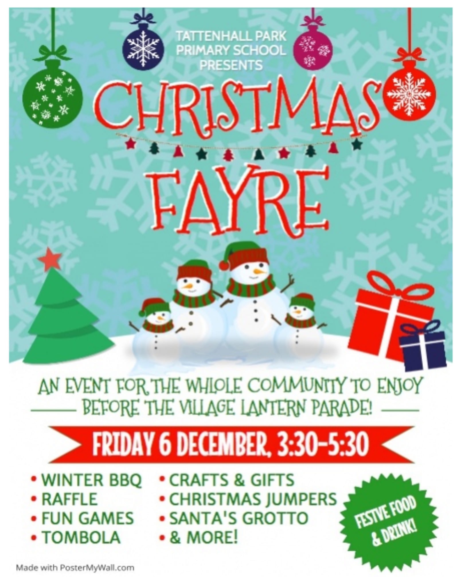 Tattenhall School Christmas Fayre